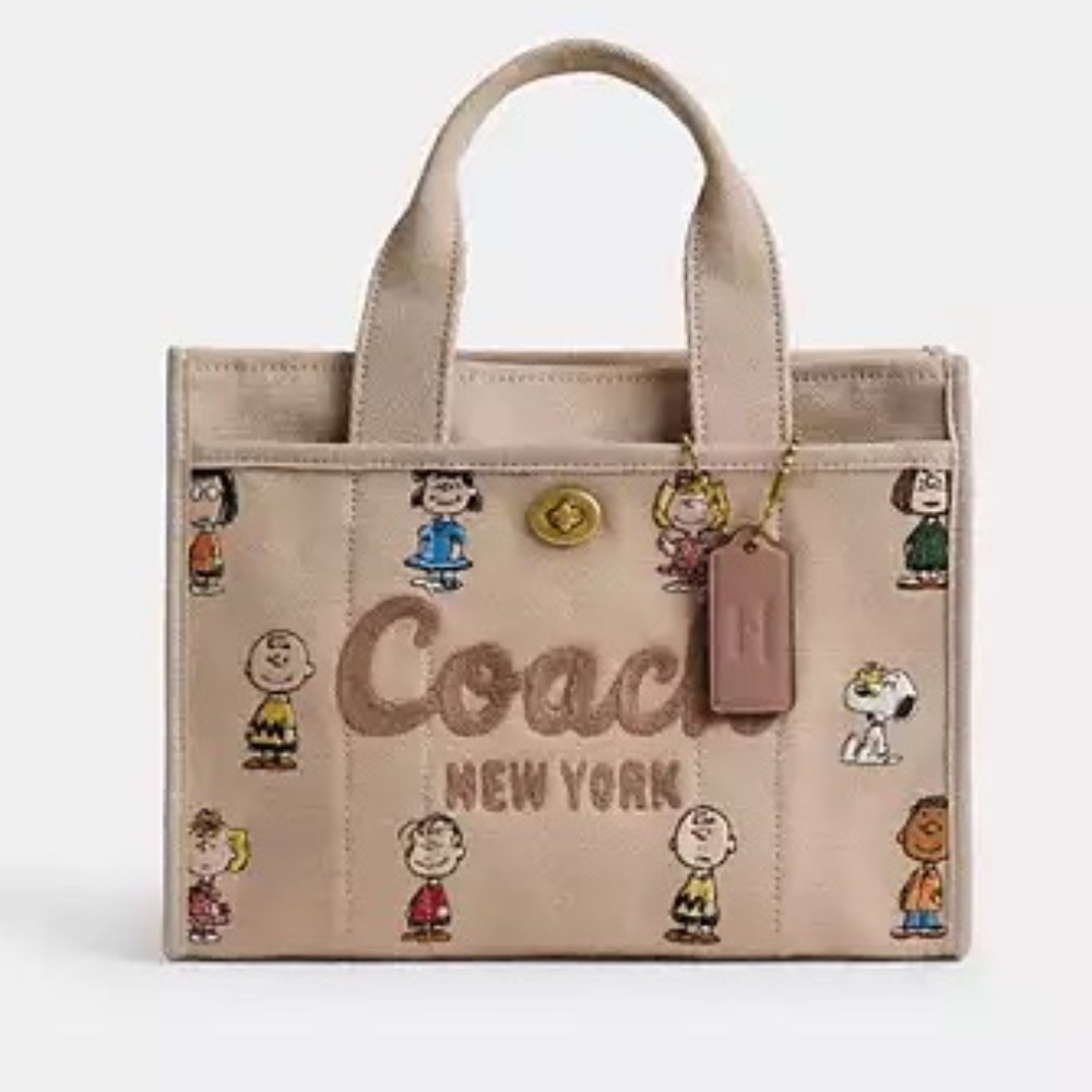 SOLD!!!!! ------ COACH X Peanuts Cargo Tote Bag 26 - Brand NEW In Bag!